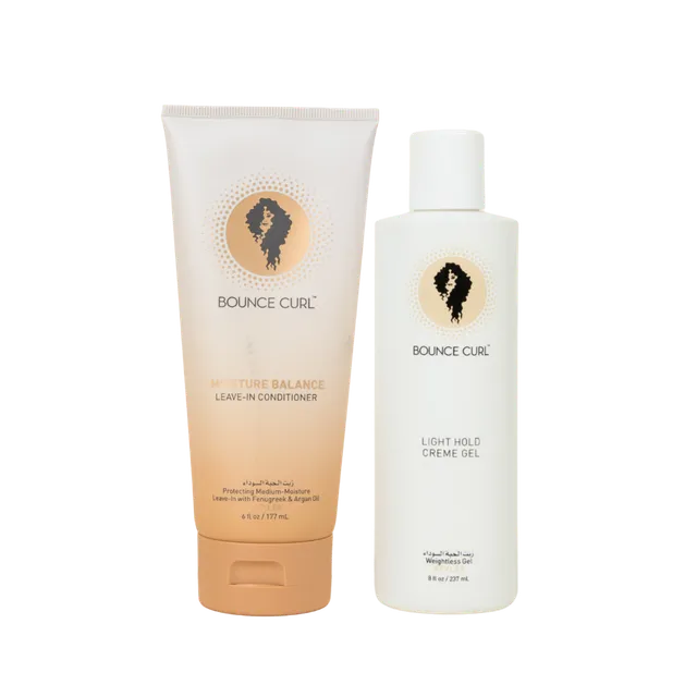 Bounce Curl Moisture Styling Kit Locken Set Leave-in Gel